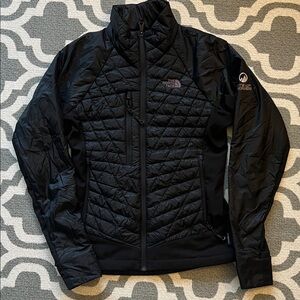 The North Face Women's Quilted Black Ski Jacket